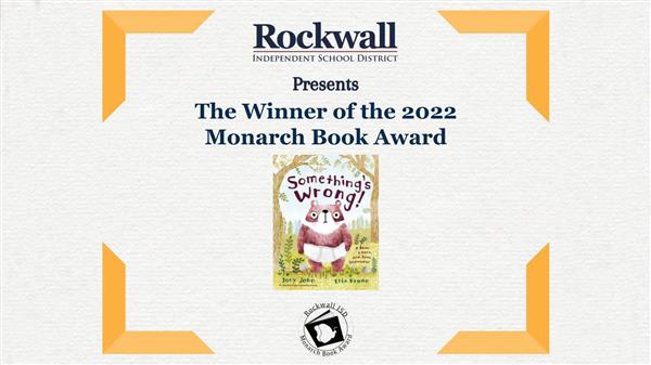  Rockwall ISD Elementary Library Media Specialist Create Monarch Book Award